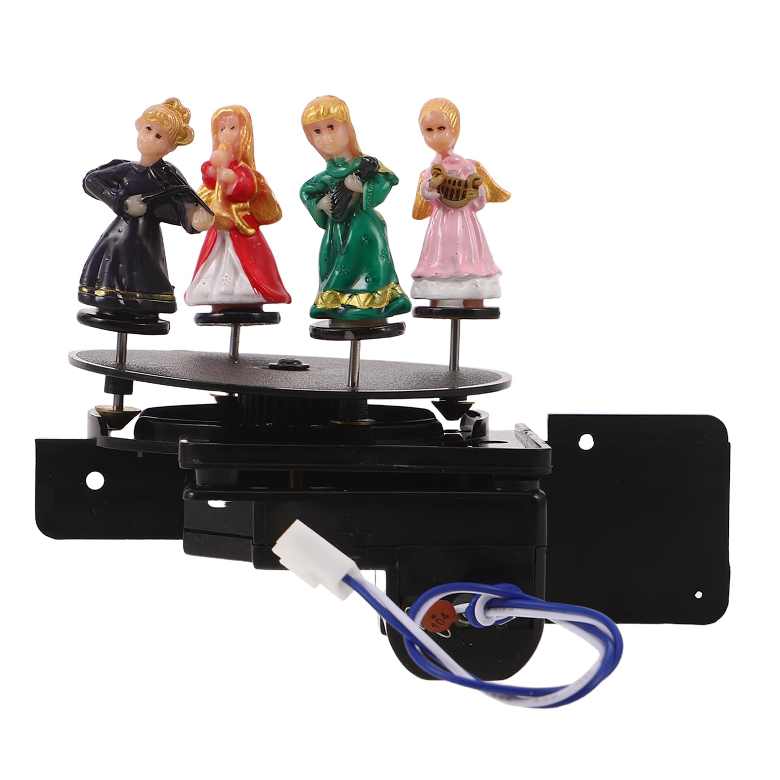 Plataforma giratoria POPETPOP silenciosa para evitar vibraciones en reloj de pared