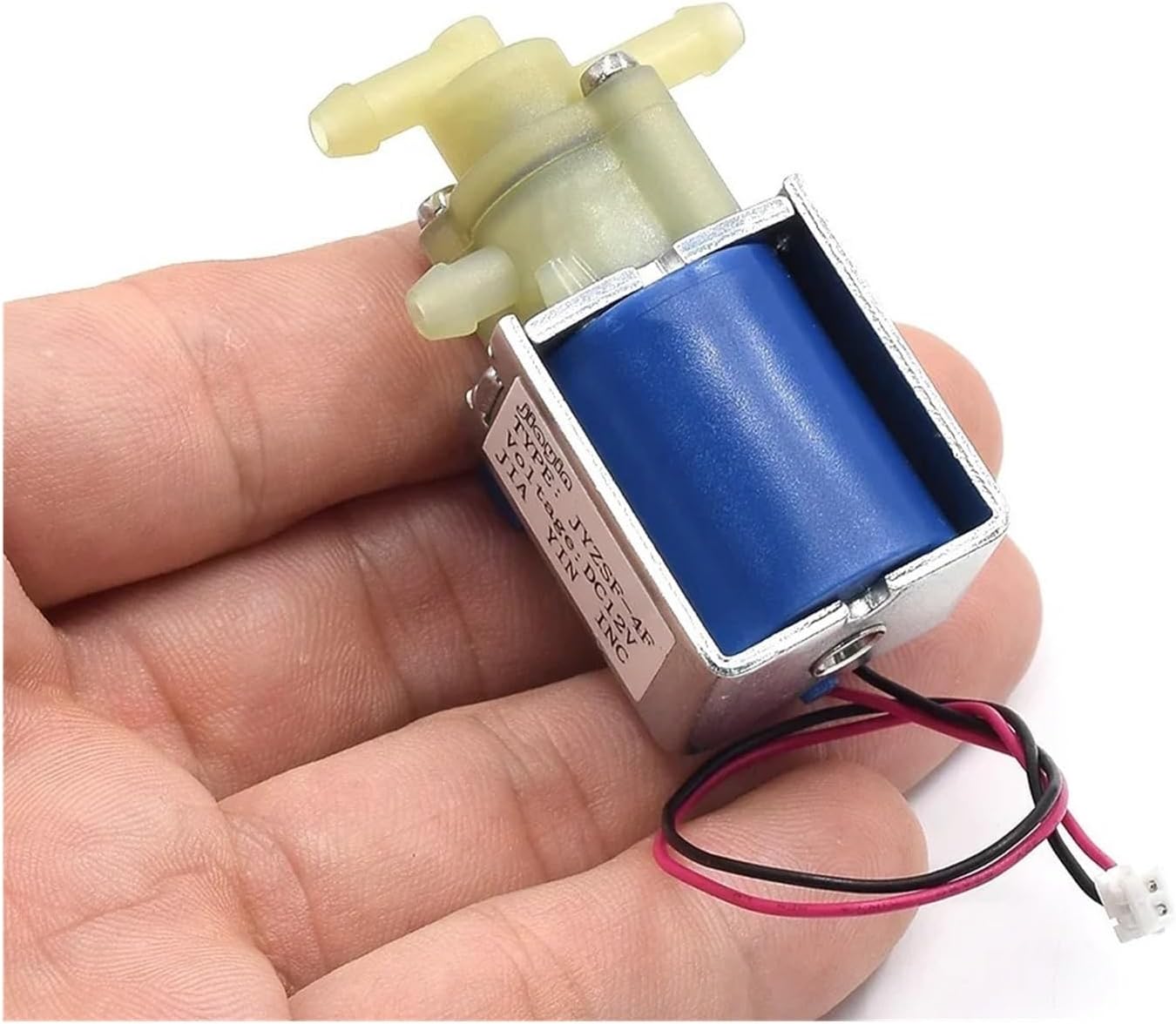 Électrovanne électromagnétique à 2 positions et 3 voies, JYZSF-4F DC 12V, petite vanne d&rsquo;eau électromagnétique, contrôle du débit, appareil ménager