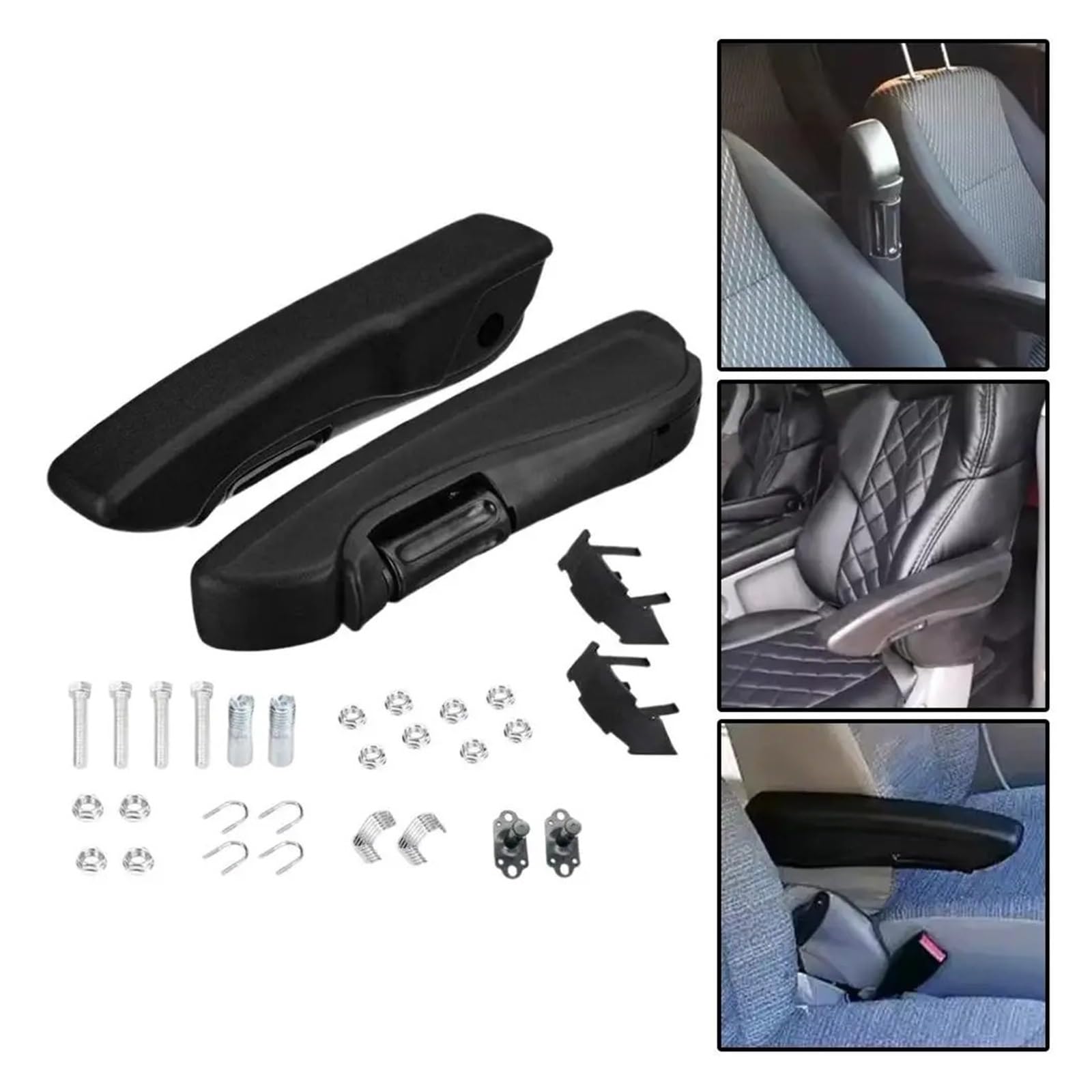 Rangement pour console centrale Kit De Paire D'accoudoirs Universels Pour Camion, 2 Pièces, Réglables Gauche Et Droite, Confort Pour Voiture, Camping-car