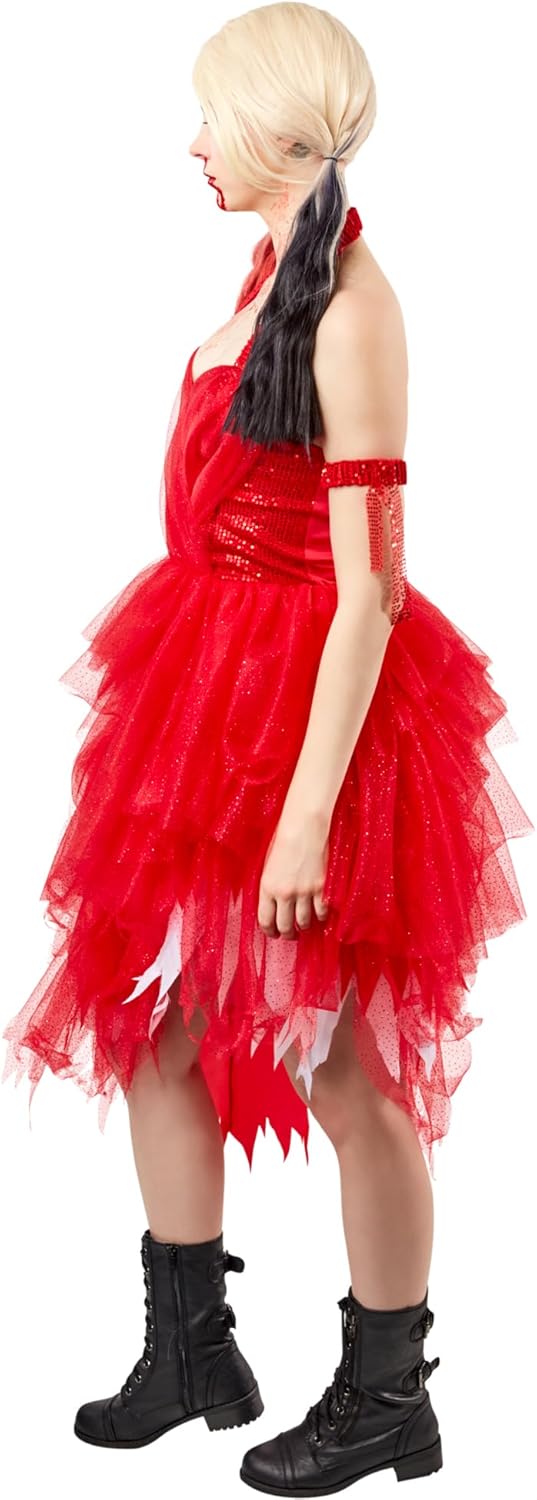 Rubie's Women's DC Comics Suicide Squad 2 Harley Quinn Costume Dress, As Shown - Image 4