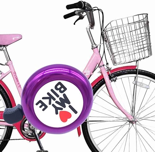 Miniatura 21 de BESPORTBLE 1PCS Timbre De Bicicleta Rojo Corazón Advertencia Campana De Bicicleta Cuerno Para Adultos Hombres Mujeres Niños Niñas Bicicletas - Rojo