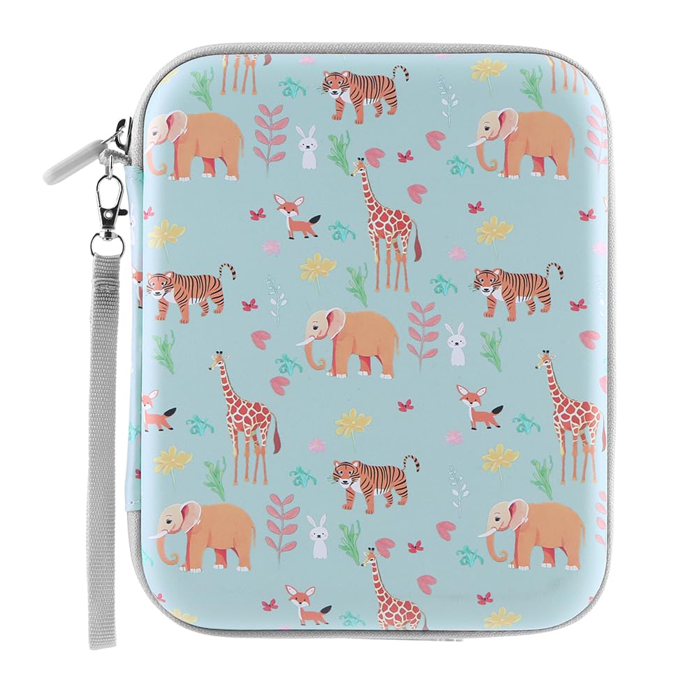 Generic Soft Portable Folder with Zipper & 80 Pockets Card Binder Holder for Yoto Cards Mini Audiobook Cards
