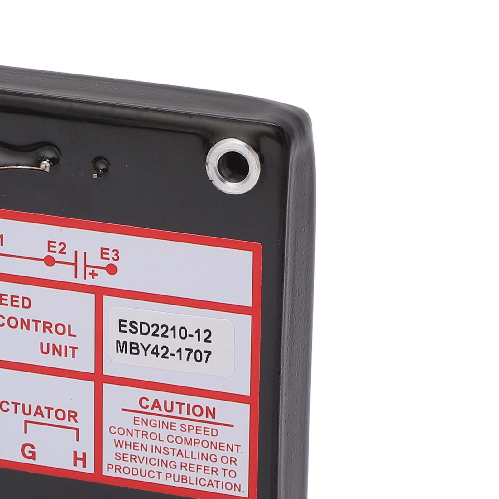 Motordrehzahlregler Elektronisches Generator-Drehzahlregler für präzise Drehzahlanpassung DC12-24V für Generatorenaggregatbesitzer