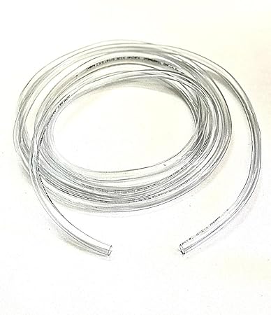 SoftSwiss (3 Meter) GOLD Transparent PVC Water Tube, Internal Diameter 5/16