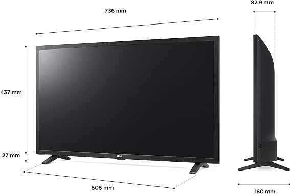 LG LED LQ63 32 HD 720p Smart TV, 2024 Model [Energy Class E]