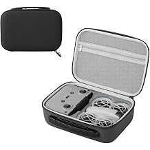 for NEO Carrying Case, EVA Large Capacity Portable Protective Bag, Travel Hard Case Storage Bag for Neo Fly More Combo Accessories Black