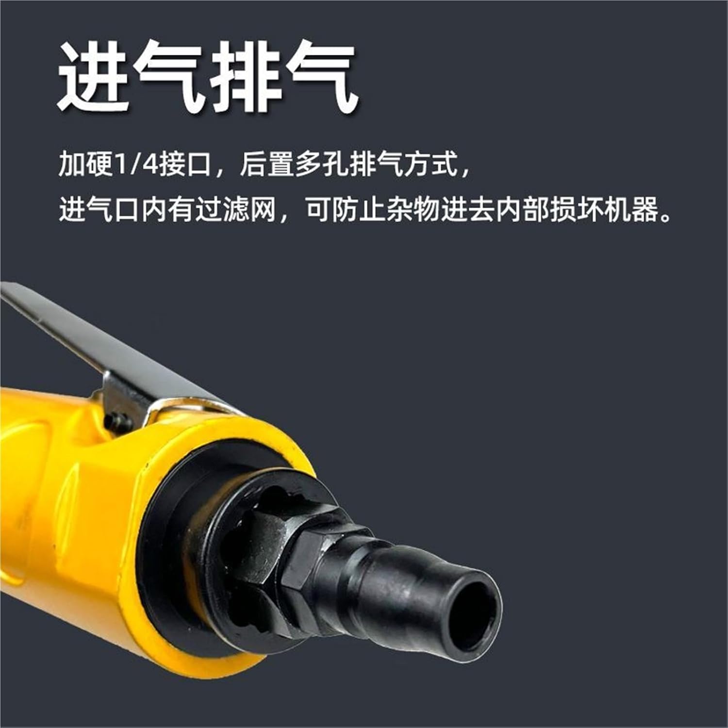 Pneumatic Scissors, Straight Metal Sheet Bamboo Curtain Scissors Tools(Yellow CAT-320 Strong Scissors)