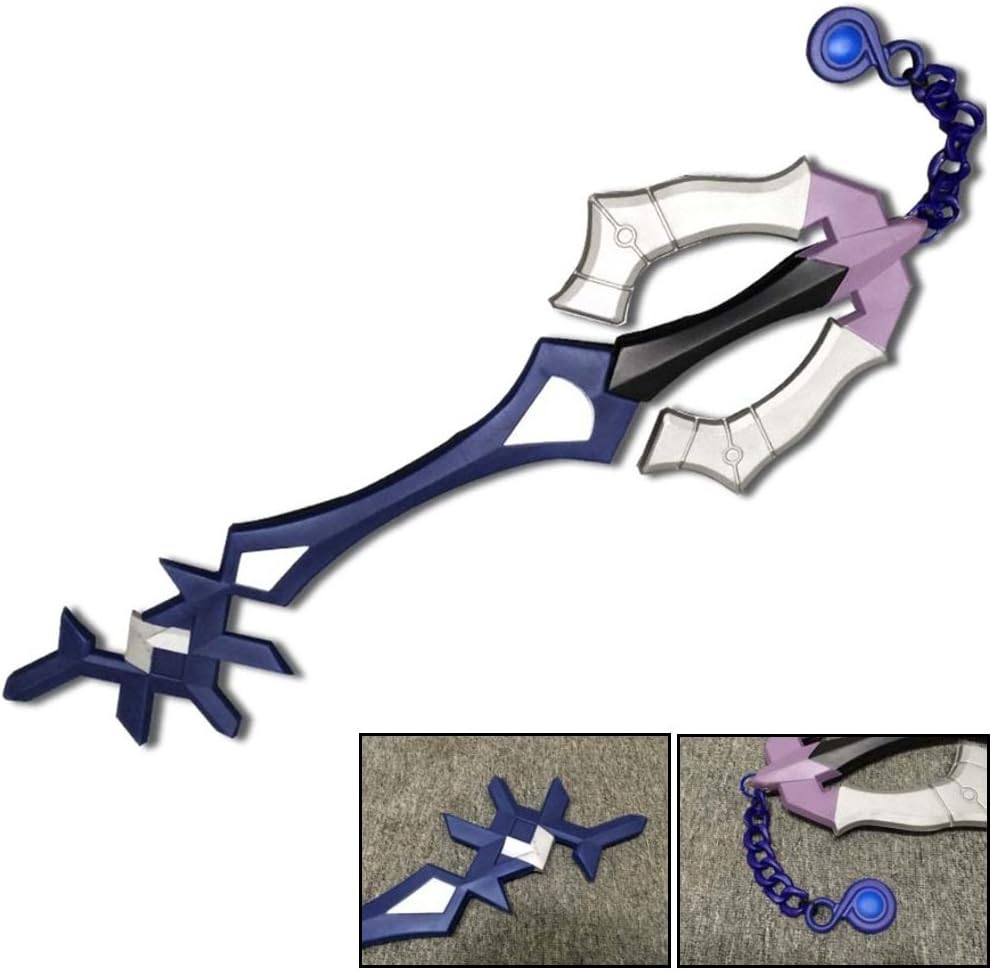 Kingdom Hearts Rainfell FOAM Aqua's Keyblade GIANT KEY Game Cosplay