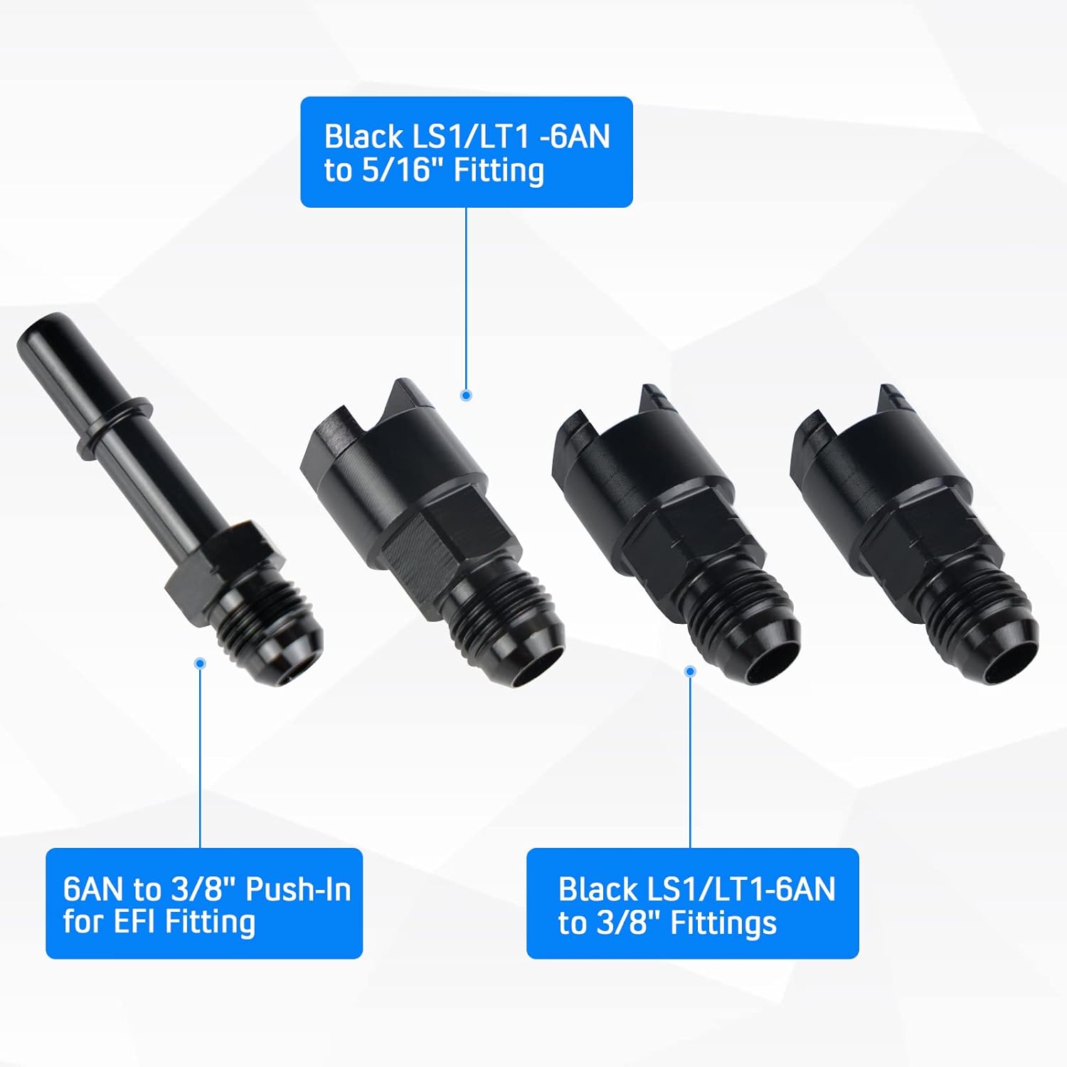 YESHMA Fuel Filter Regulator 58 PSI and Inline Fuel Pump Kit,255LPH High Pressure With Install Kit Replaces GSL392-400-939 GSL392400939 400-939