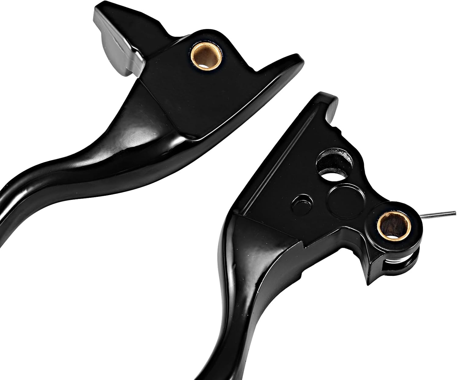 Black Brake Clutch Lever Hand Control Lever Kit Compatible with Har&Ley 2021-2023 Touring Road Glide Street Glide, 2021-2025 Electra Glide Road Glide Limited FLTRK Road King and Trike Models