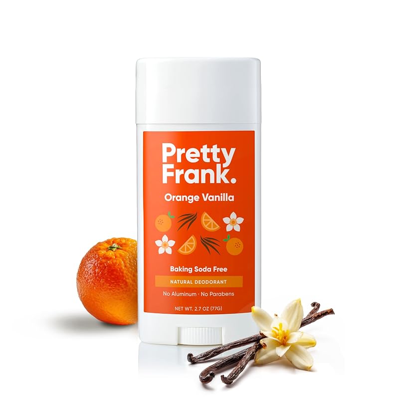 Desodorante em bastão sem bicarbonato PRETTY FRANK, Orange Vanilla