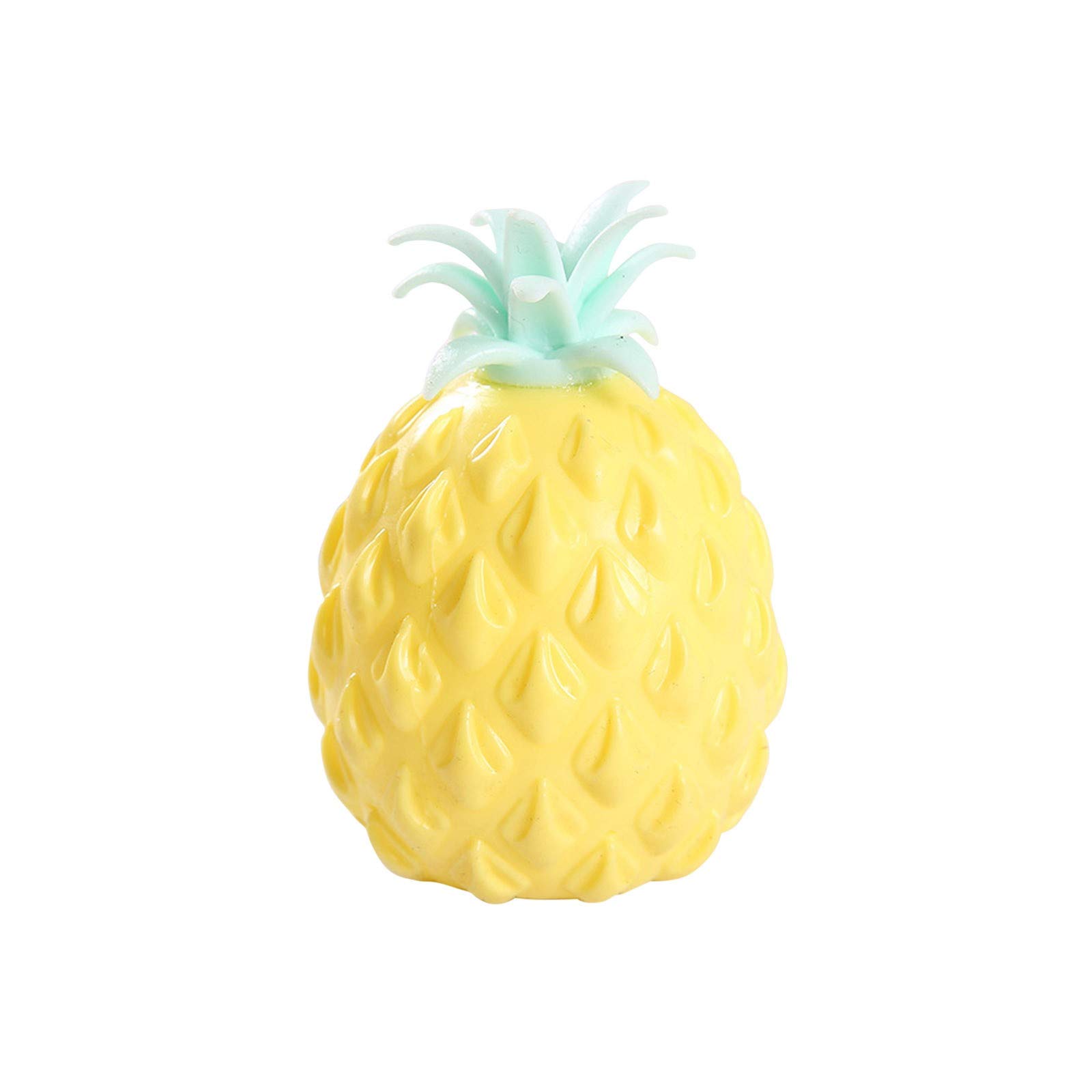 Pineapple Toy, Novel Simulation Pineapple Decompression Toy Office Pressure Release Toy Alleviate The Bad Mood of Children and Adults 3.15x1.77inch