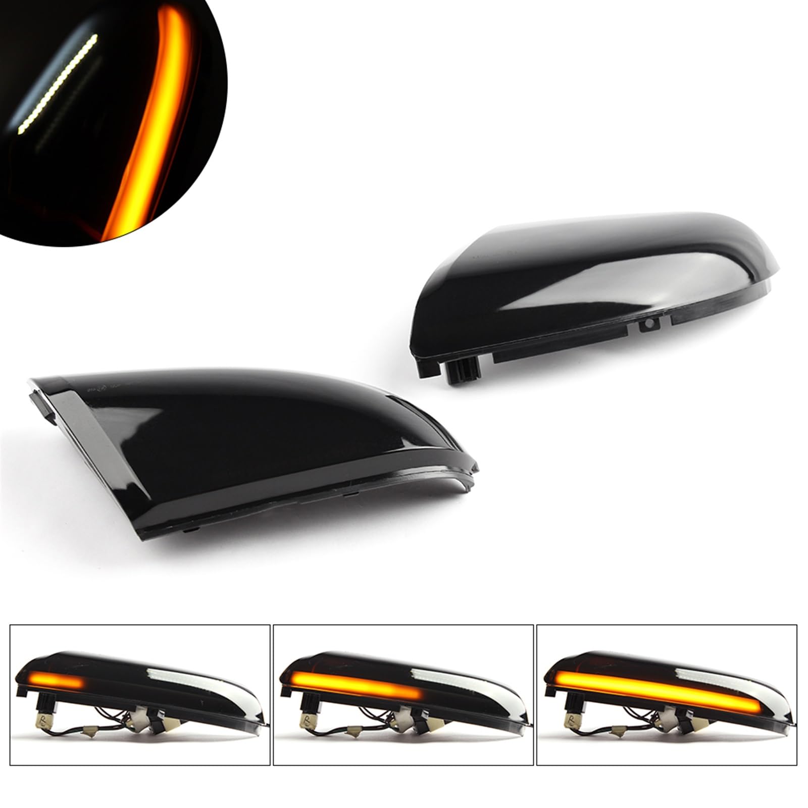 2 szt. Dynamiczne kierunkowskazy migacze podświetlane światło podłogowe płynące lampy samochodowe, dla DODGE, Ram 1500 2009-2013 2500 3500 2010-2013 Światło kierunkowskazu samochodowego