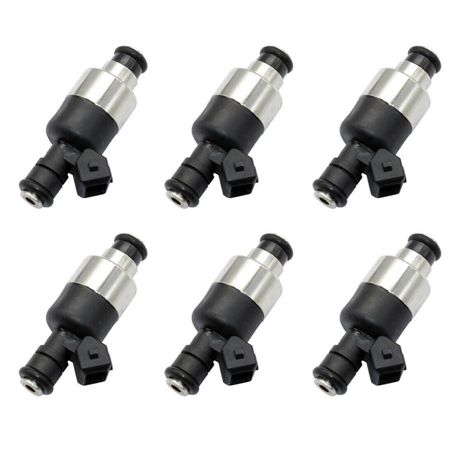 Shenhuo Black Car Fuel Injectors Automotive Fuel Injectors For Isuzu For Trooper For Rodeo 3.2L V6 1992 1993 1994 1995 17089625 6Pcs Fuel Injectors