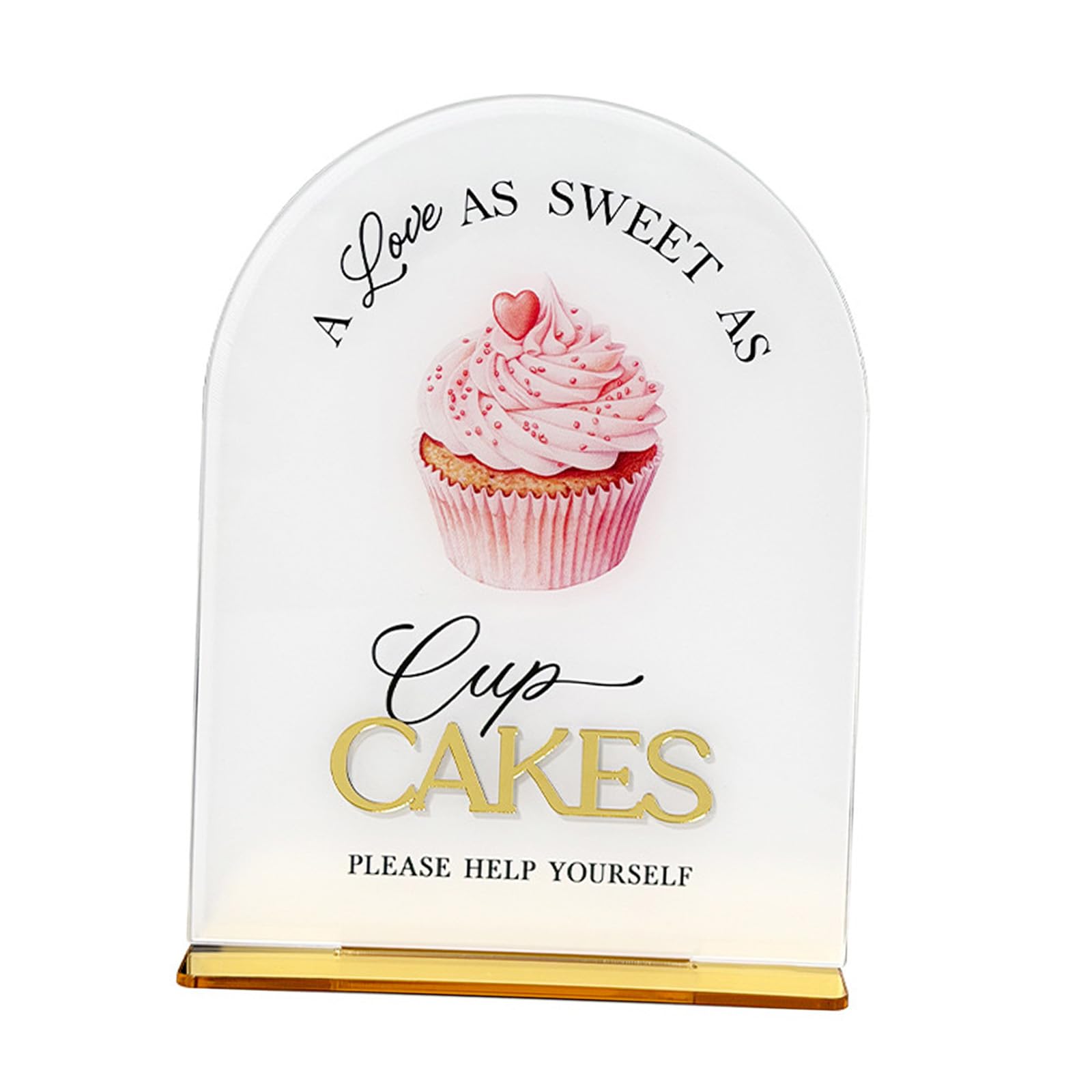 Tsophreniq Dessert Table Sign Dessert Stand for Wedding Reception Baby Showers Corporate Event Sweets Treat Display Elegant Wedding Direction