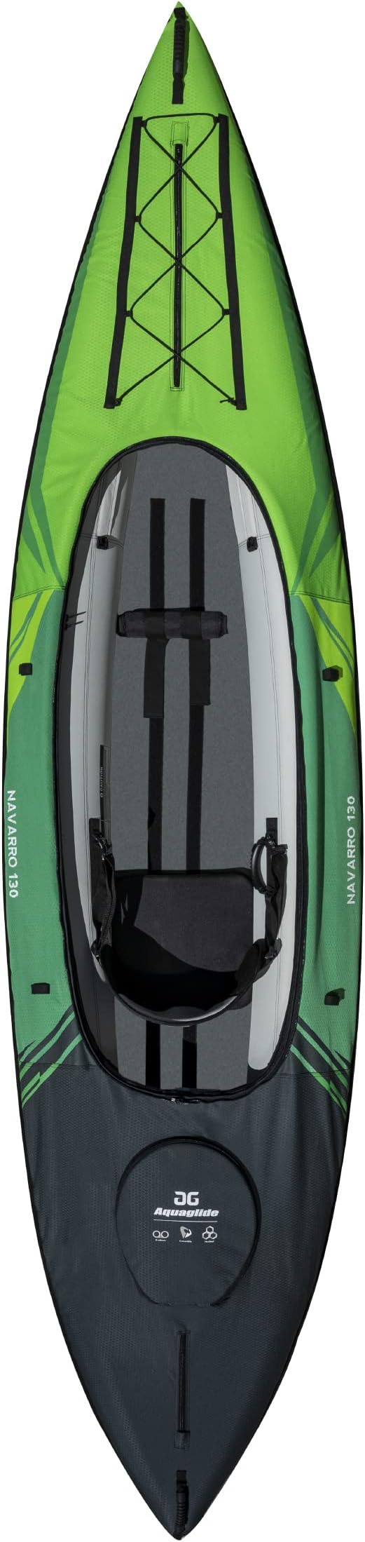 AQUAGLIDE Navarro 130 Kayak Inflable 1 Persona miniatura 2
