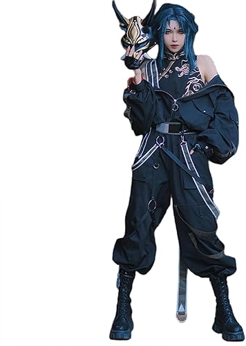 Miniatura 610 de Weixu Disfraz de cosplay de todos los personajes, traje de uniforme de Halloween, traje de carnaval para mujeres y hombres