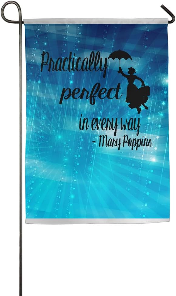 Eudra Middleton Mary Poppins Practically Perfect In Every Way Home Garden Flag Game Flag