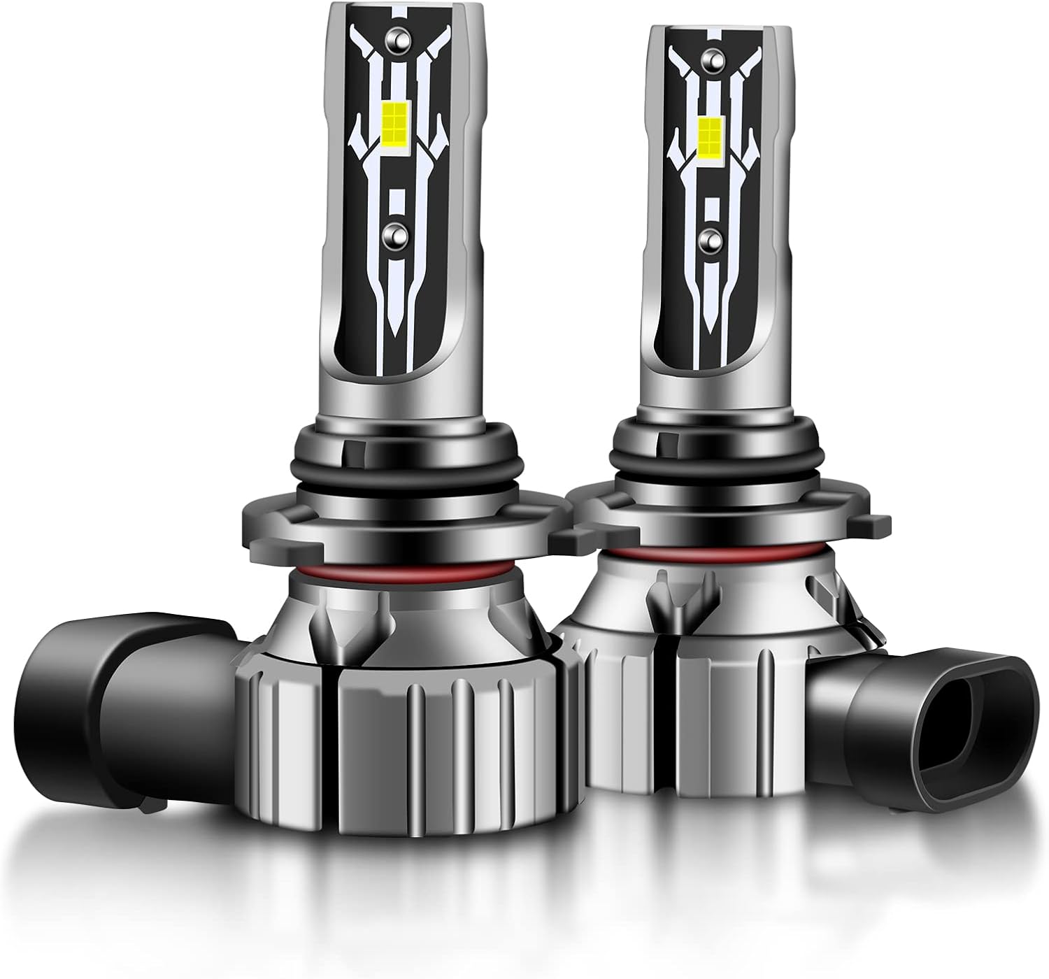 LUYED 9006/HB4 LED Headlight Bulbs E2 Series 37W 8000 Lumens Per Set