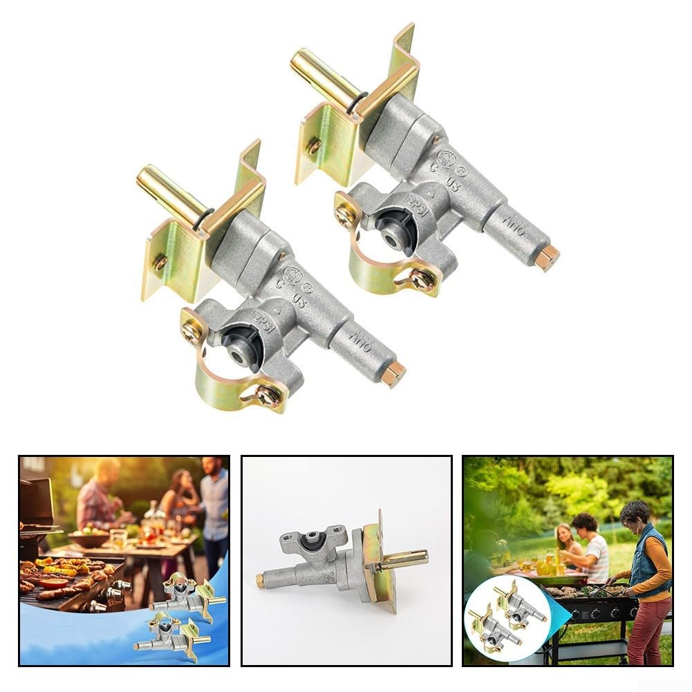 Lot De 2 Valves De Commande AH6 Pour Barbecue à Gaz De 91,4 Cm à 4 Brûleurs