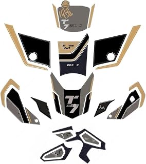 Motorcycle Tank Sticker Decal for YAM&AHA for Tenere 700 2025 Resin Motorcycle Tank Pad Protection Sticker Decorative Decal Improved Knee Grip Durable