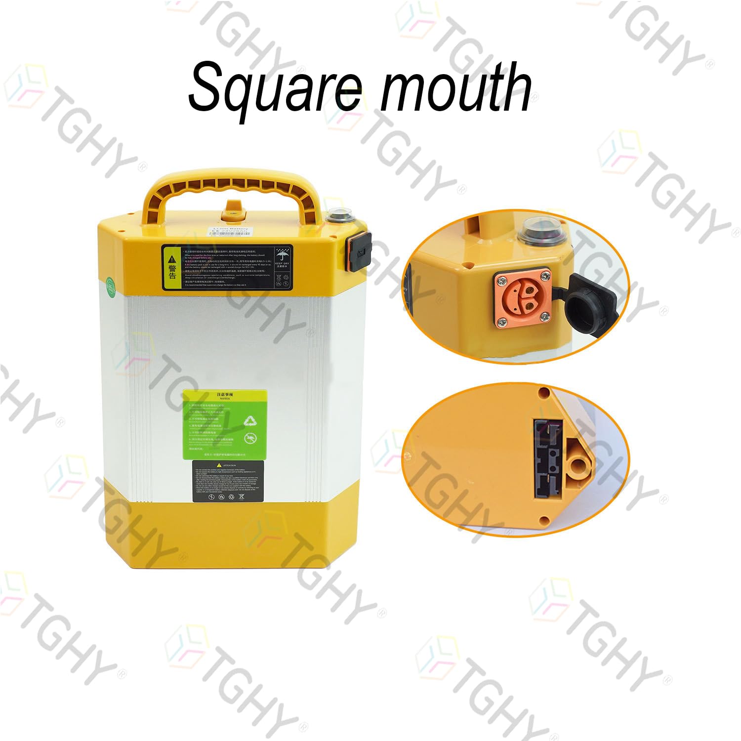 TGHY 24V 28Ah Lithium-Akkupack, 48V 20Ah Staplerbatterie mit CAN-Funktion für Elektrogabelstapler CBD15J-LI2 Zubehör,24v28ah f