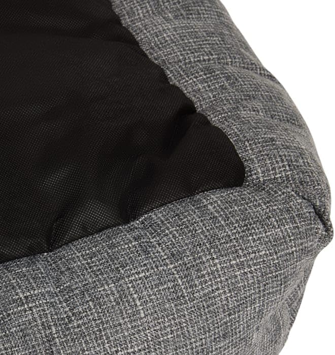 EveryYay by Petco Snooze Fest Grey Rectangle Nester Box Dog Bed 32" L X 24" W