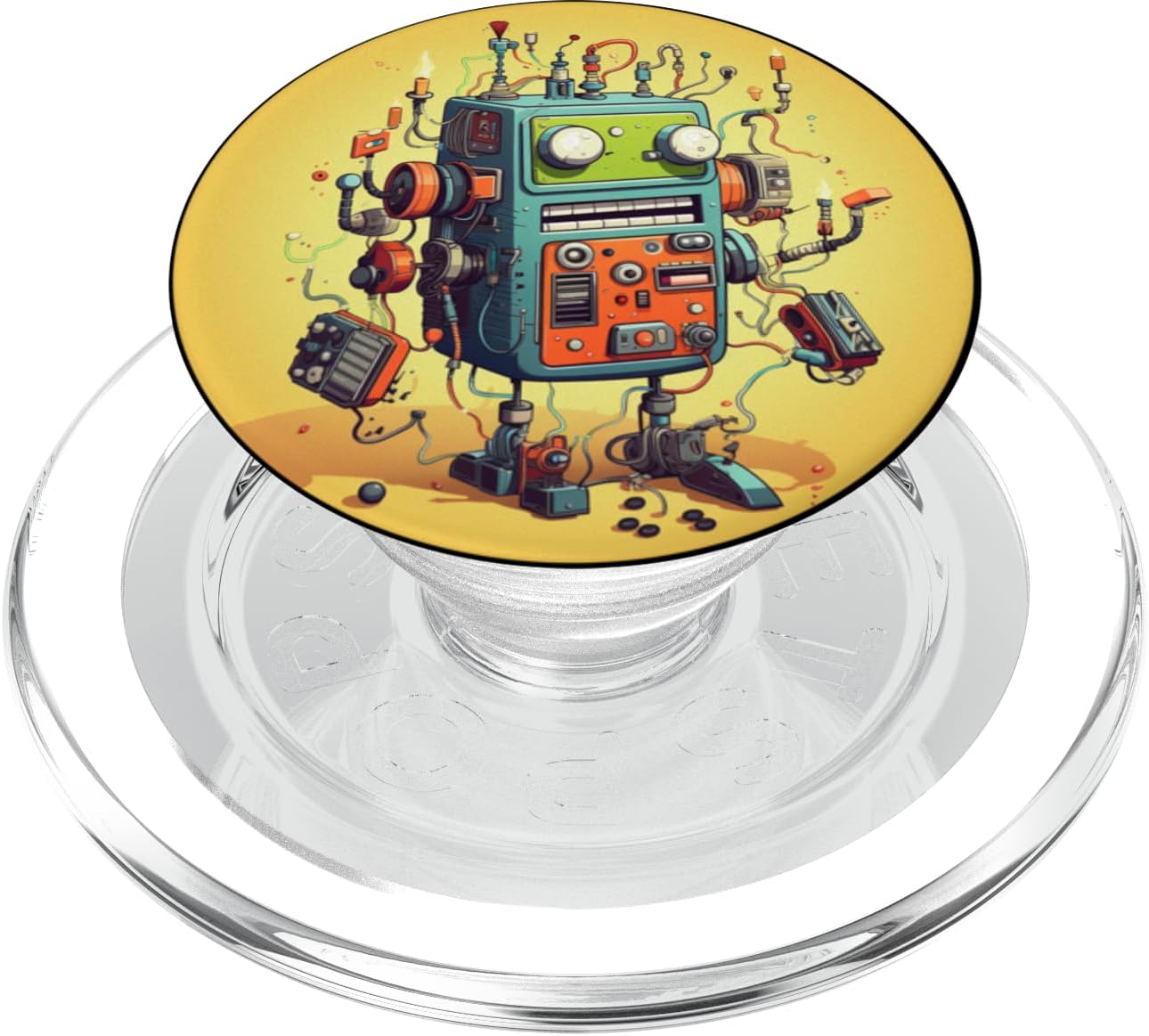 Funny smart robotics with a lot of Accessories PopSockets MagSafe PopGrip for iPhone