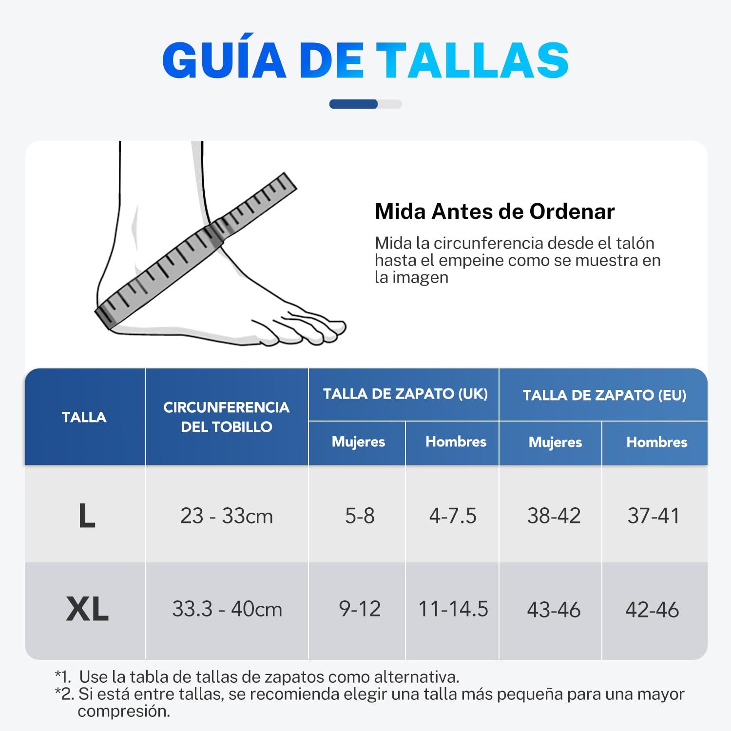 Fitomo Hielo para Lesiones Tobillo, Ice Gel Reutilizable, Terapia de Compresión Frío-Calor para Aliviar el Dolor, Hinchazón del Tobillo, Tendinitis de Aquiles, Fascitis Plantar, Esguince