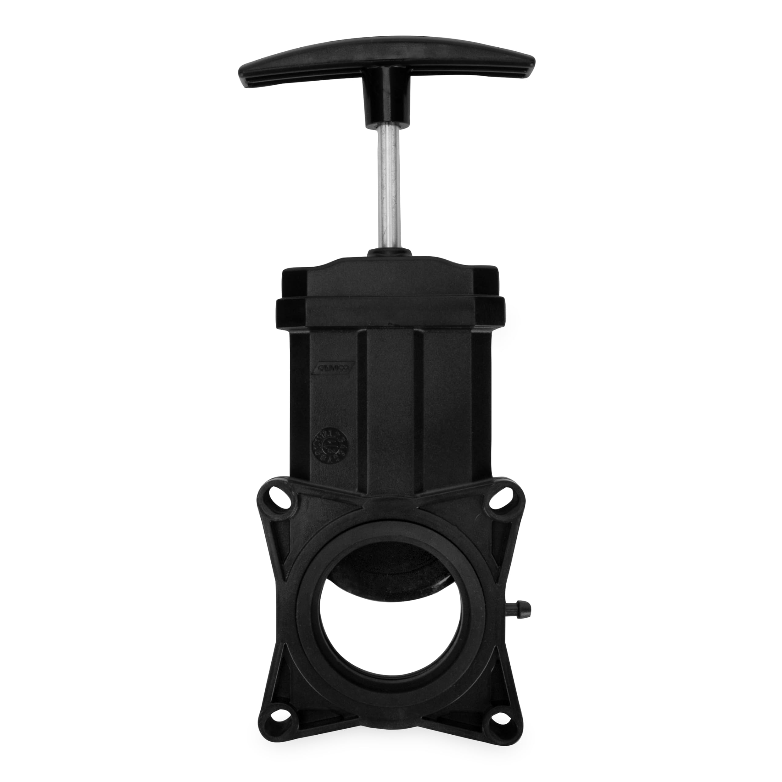 Camco RV 39503 Zastępczy zawór ściekowy z uchwytem, wyposażony w wytrzymały plastikowy uchwyt, o średnicy 38 mm
