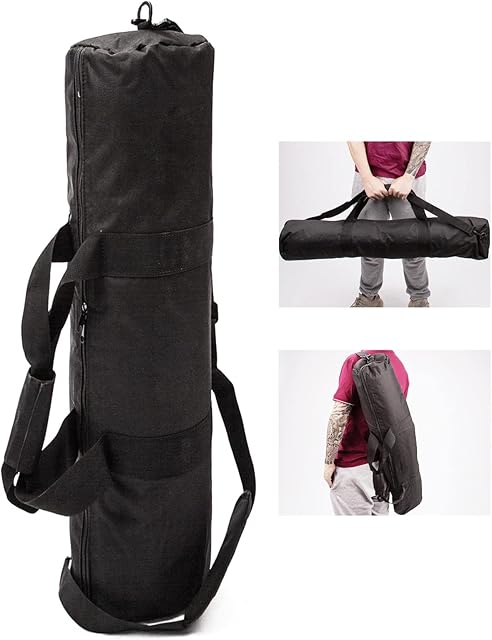 Tripod Carry Bag Case 35in 1680D Nylon Foam Padded Camera Video Photography Studio Equipment Bag - 90cm x 20cm - Large Sturdy Storage Travel Portable Black Bag for Light Stand Monopod Boom Arm