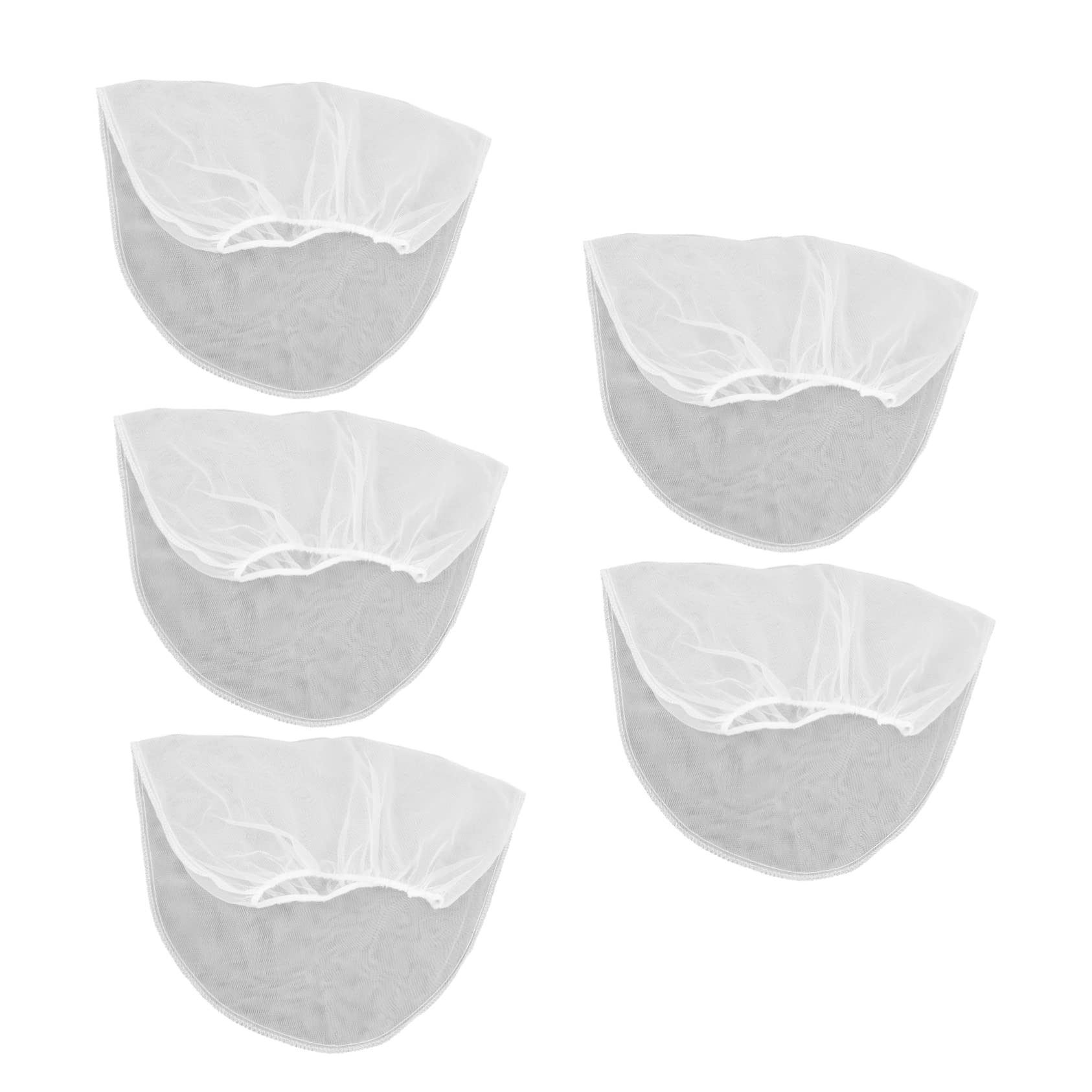 JECOMPRIS 5Pcs Elastic Opening Strainer Bags Fine Mesh Filters for Paint Stains Hydroponics and Gardening Convenient and Static Design for Easy Application