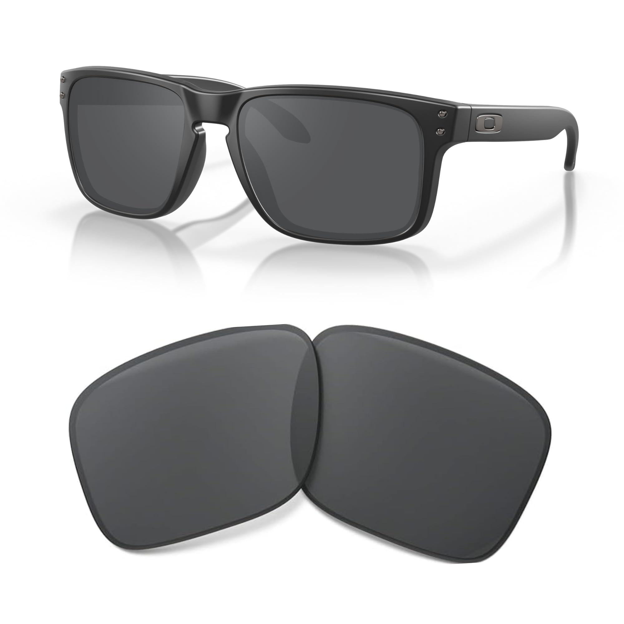 OAKLEY Original Holbrook OO9102 Replacement Lenses+ Bundle Microfiber Pouch -FRAMES NOT INCLUDED