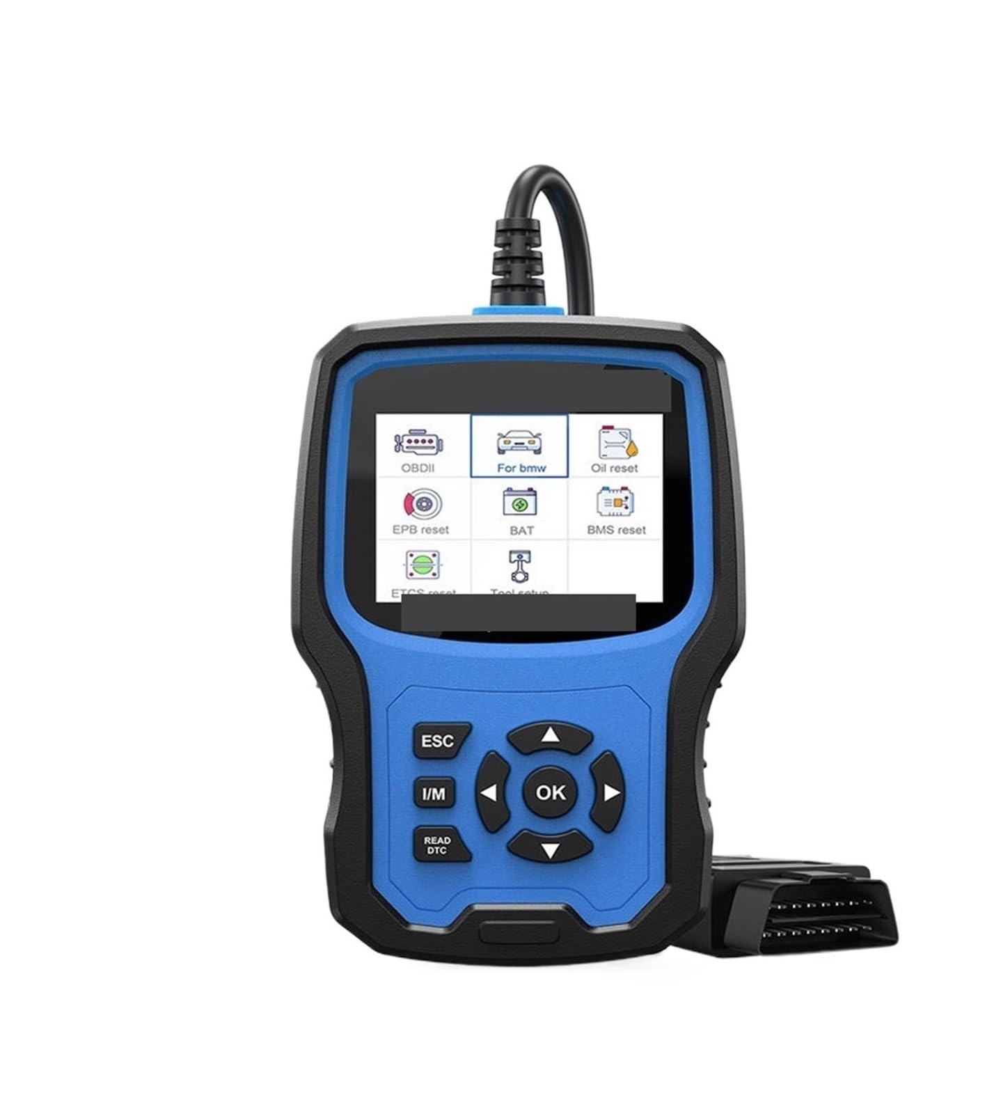 Skaner OBD2 kompletny do samochodu BM700 Auto Code Reader Reset TPMS olej i akumulator narzędzie diagnostyczne