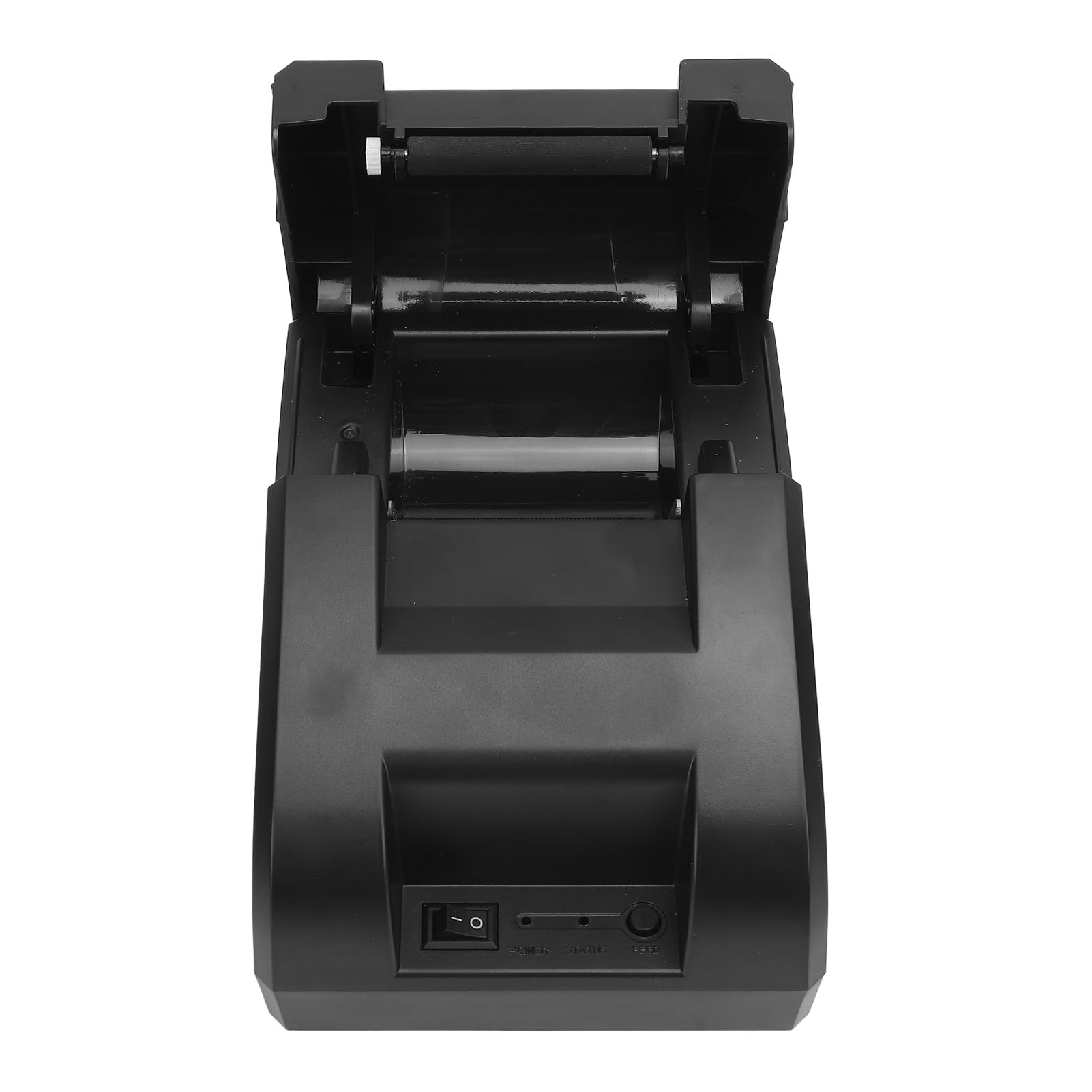 XUMIUZIY Impresora Térmica de Recibos, Impresora Térmica de Recibos de Impresión de Alta Velocidad de 58 Mm y 203 PPP, Conexión USB o Bluetooth, Compatible con Múltiples Sistemas, para (Enchufe de