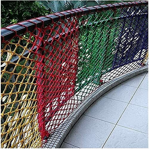 Filet décoratif de couleur en corde pour aménager les escaliers
