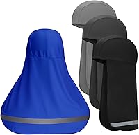 Vista 8 de 4 piezas de sombrero de sombra para el cuello, sombrero de sombra para el sol, gorra de calavera de enfriamiento