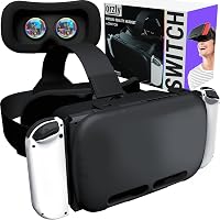 Orzly VR Glasses Nintendo Switch/OLED 3D virtuális valóság headset fekete 9