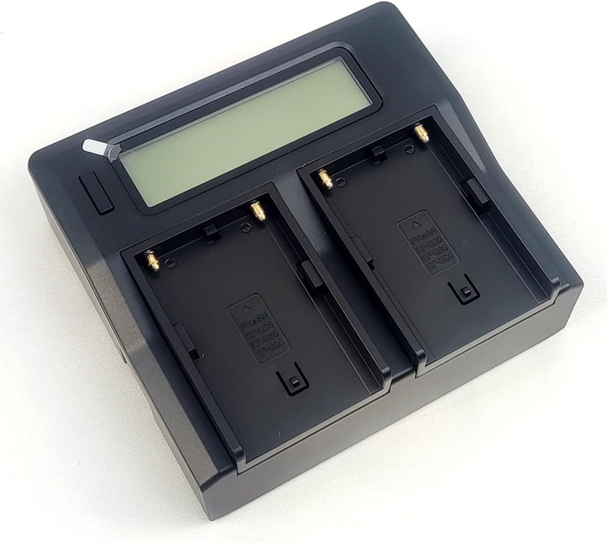 Quick LCD Dual Camera Battery Charger for BP-807, BP-808, BP-809, BP-819, BP-820, BP-827, BP-828, Fits Models: FS10, FS100, FS11, FS200, FS21, FS22, FS30, FS300, FS31, FS40, FS400, FS305