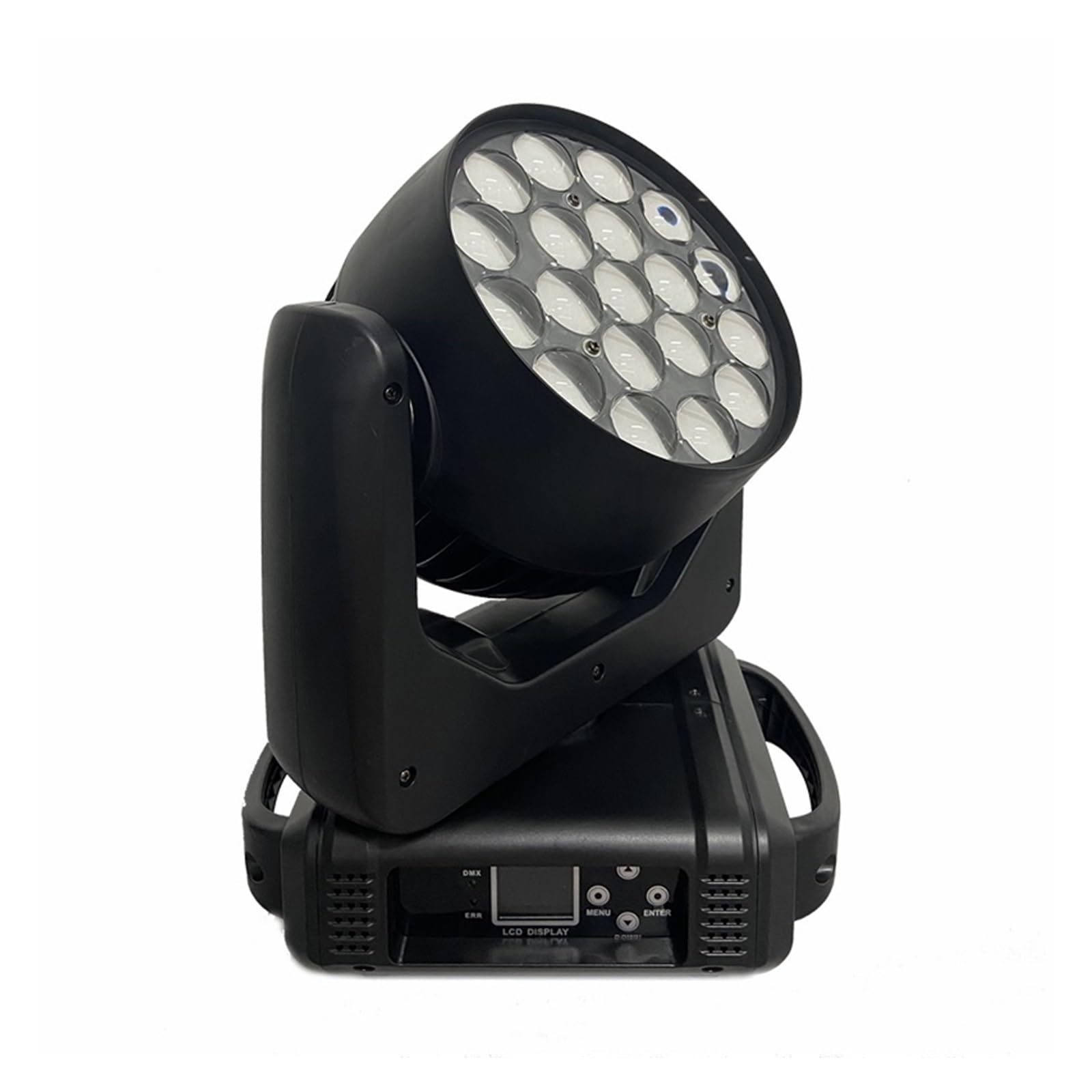 Oświetlenie Sceniczne, Reflektor LED z ruchomą głowicą 4-w-1 19x15W RGBW Zoom oświetlenie DXM nadaje się do DJ Disco Bar Party Christmas Stage Lighting Equipment
