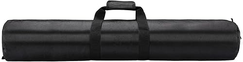 Miniatura 2 de Funda de transporte para trípode de 33 pulgadas33.5 in, paquete de bolsa de nailon resistente con correa para el hombro acolchada para soporte