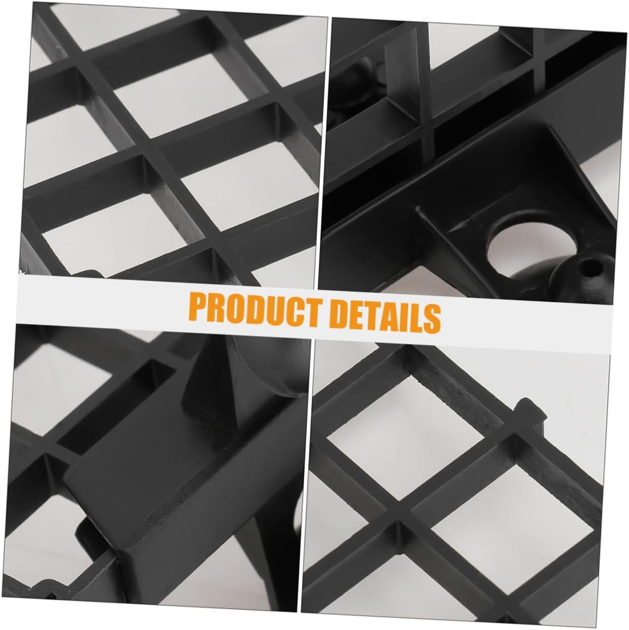 Kisangel 1 Set Fish Tank Divider Fish Tank Partition Fish Separator Aquarium Isolation Board Fish Separator for Aquarium Betta Tank Separator Fish Divider Aquarium Dividers Abs Black