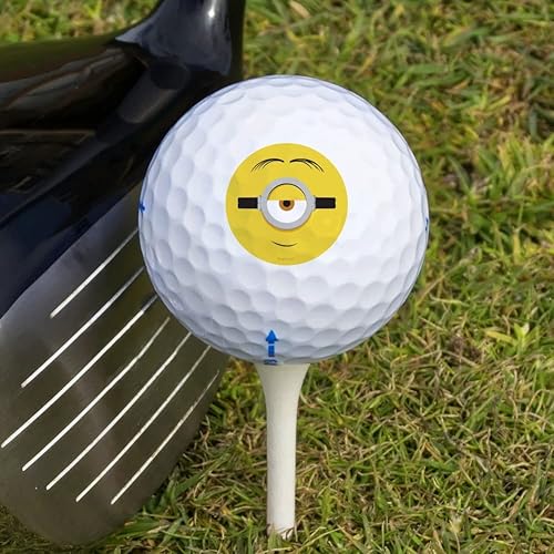 Miniatura 3 de GRAPHICS & MORE Minions Stuart Face - Pelotas de golf, paquete de 3
