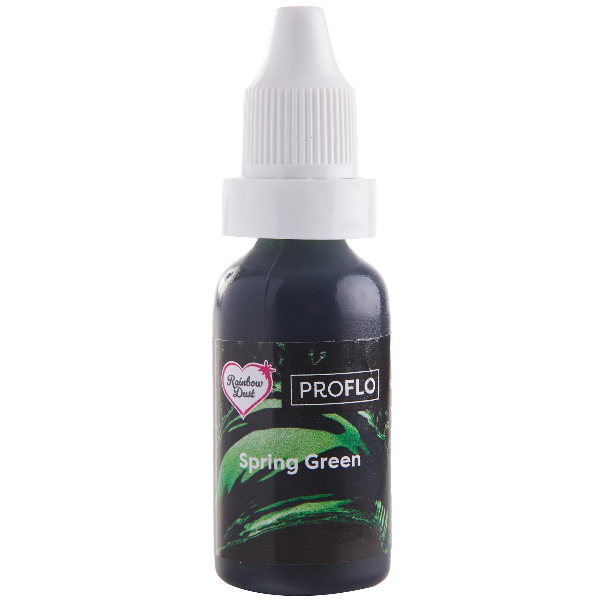 Rainbow Dust ProFlo - Colorant alimentaire liquide, vert printemps 16 ml