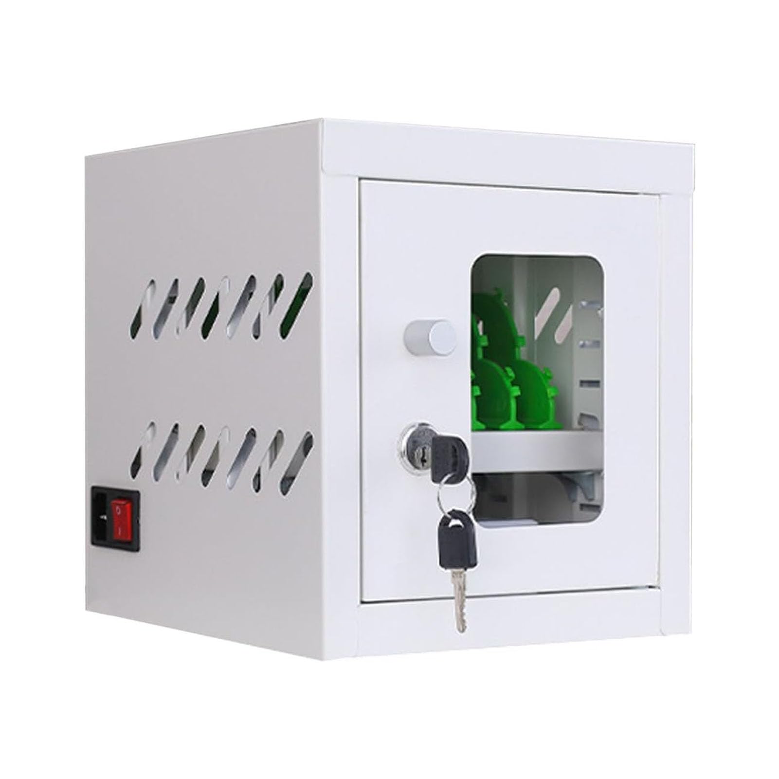 Rechargeable Cellphone Locker Storage Charging Station,6-Ports-60-Ports Mobile Phone Charging Cabinet with Charging Ports, Wheels &amp; Combination for Students and Employees