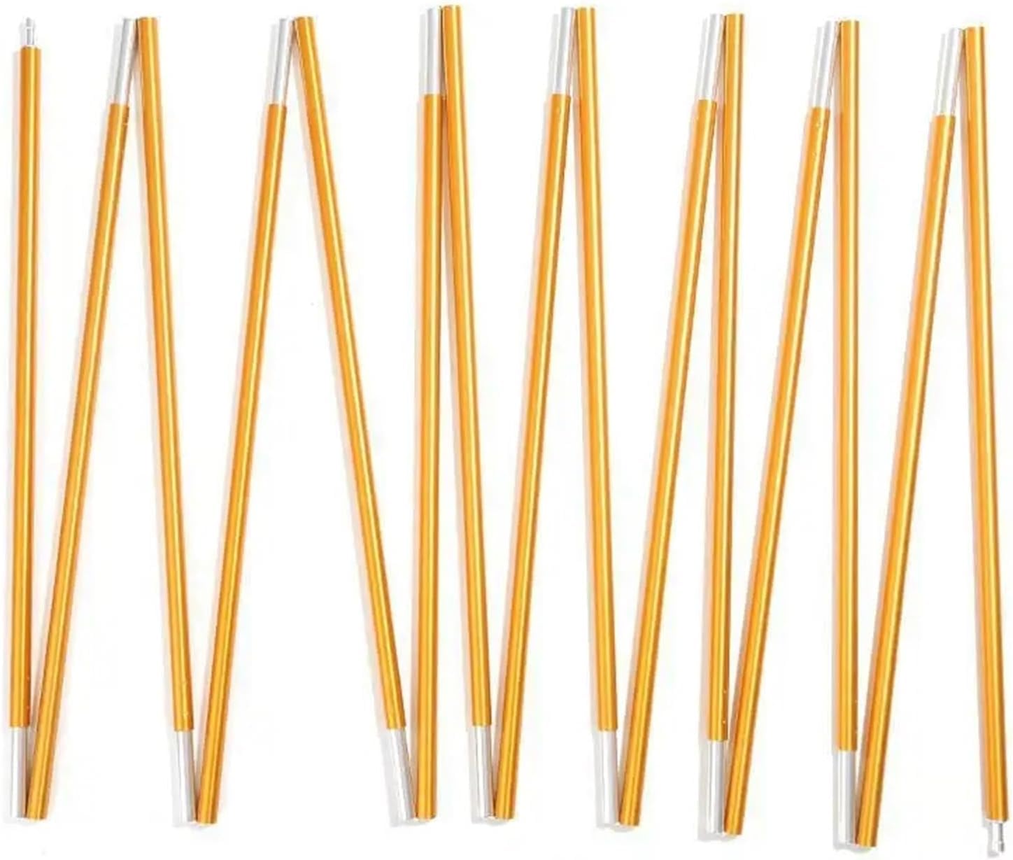 Poteaux De Tente Poteaux de Tente (2 pièces/Paire) poteaux Camping Bricolage remplacer Poteau en Alliage Tige 8.5mm 9. 11mm