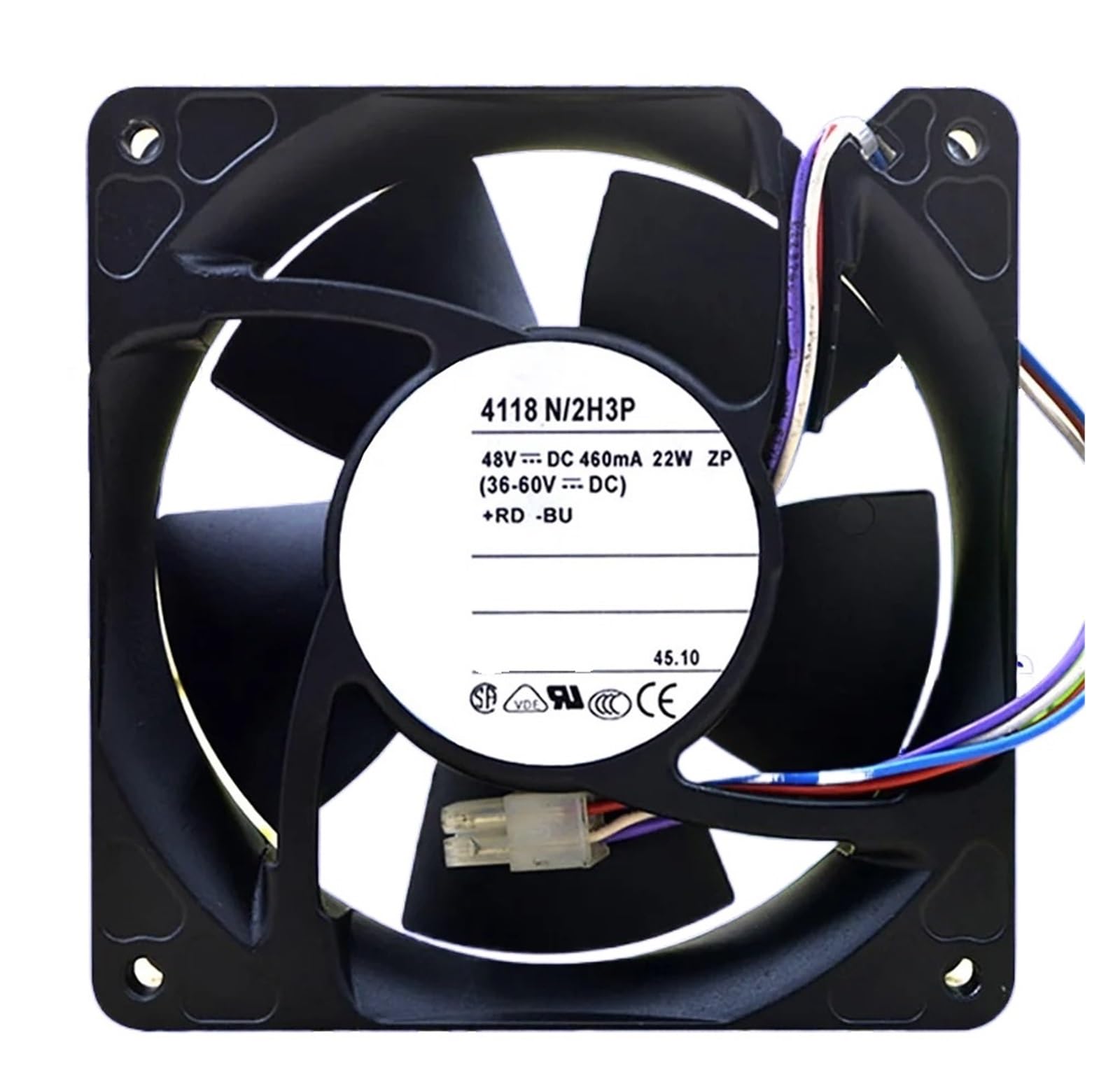 ZBWZXBDJ 4118N/2H3P DC 48V 22W Cooling fan 12038 12CM 120 * 120 * 38MM