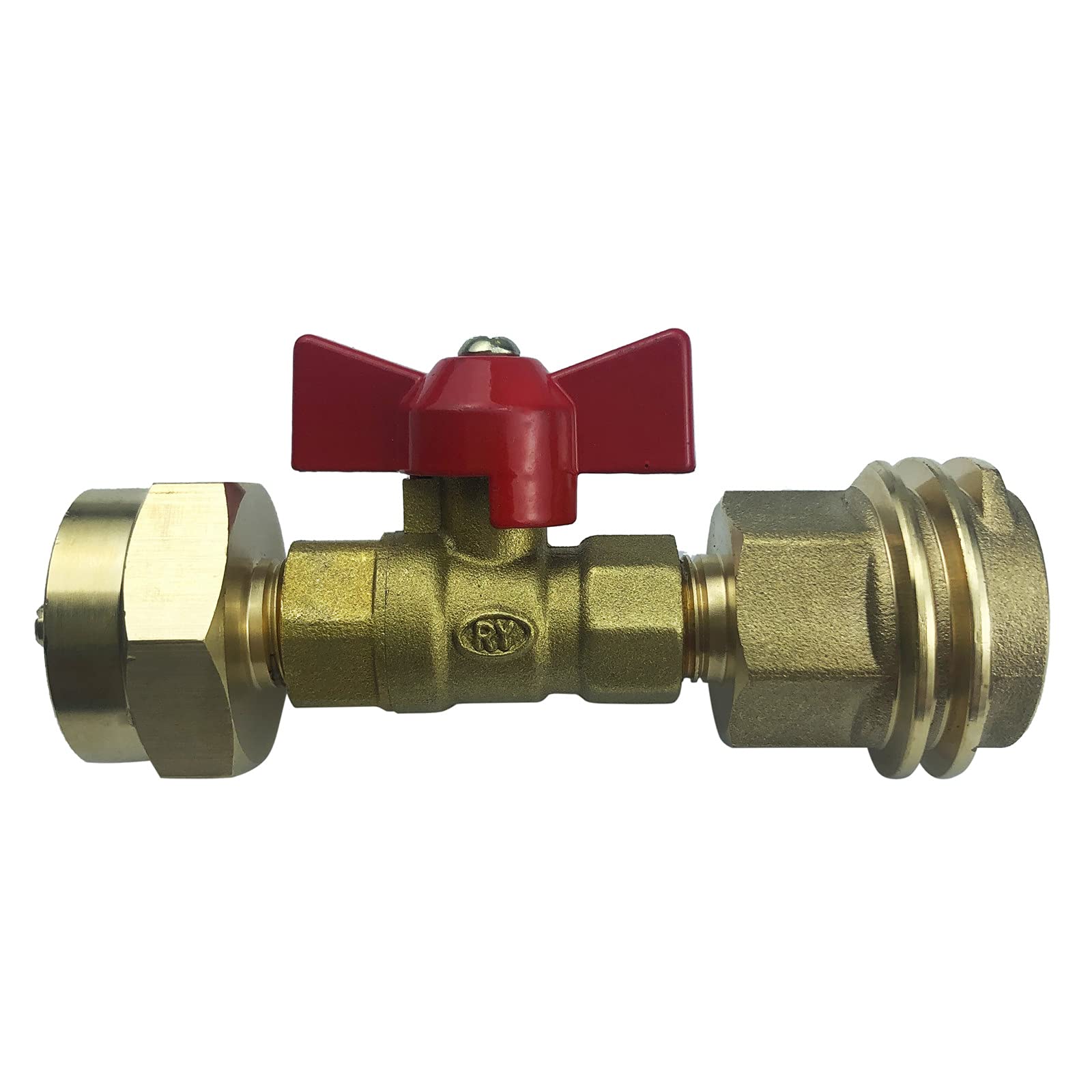 Buy iRomehony 1 Pound Propane Cylinder Bottle Adapter with Shut ONOff