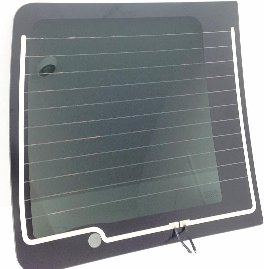 Heated Privacy Back Window Back Glass Passenger Right Side Compatible with Ford Transit Connect 2010-2013 Models