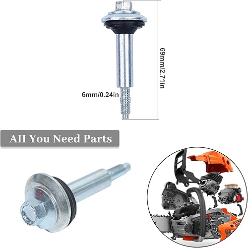 Miniatura 2 de HAISHINE 3 unids/lote Perno de tapa de válvula de culata para Honda GX390 GX340 GX270 GX240 Pieza del motor, piezas de repuesto duraderas para